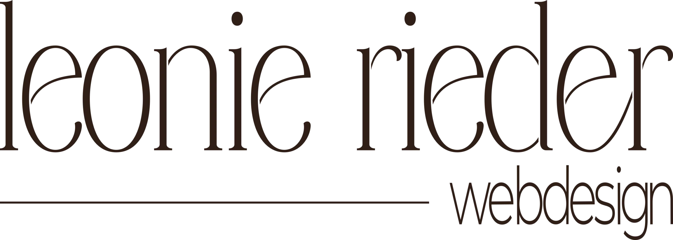 leonie rieder webdesign